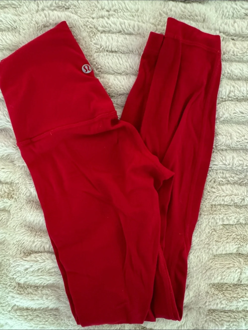 lululemon athletica High-Waist Red Leggings